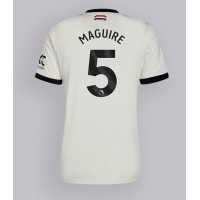 Pánský Fotbalový dres Manchester United Harry Maguire #5 2024-25 Třetí Krátký Rukáv